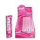 PAPELILLOS GIZEH PINK KING SIZE + TIPS 26 UNID.