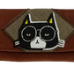 tabaquera con gato bordado